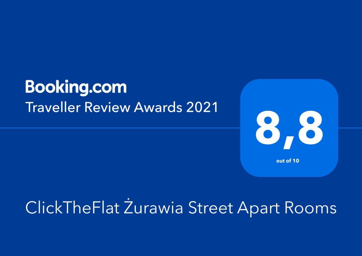 ורשה Clicktheflat Zurawia Street Apart Rooms מראה חיצוני תמונה